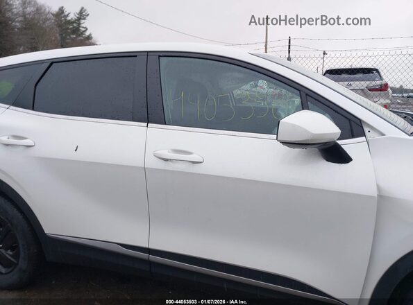 KNDPUCAG3P7065829 2023 KIA SPORTAGE HYBRID White უკანა სალონის ხედი