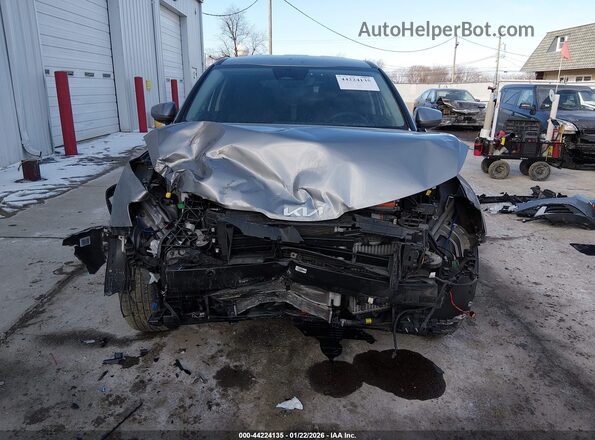 KNDPUCAGXP7095989 2023 KIA SPORTAGE HYBRID Silver Rear interior view