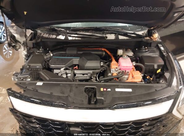 KNDPVCAG2P7089374 2023 KIA SPORTAGE HYBRID Black Вид ззаду