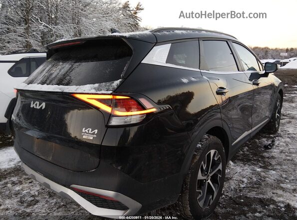 KNDPVCAG8P7030331 2023 KIA SPORTAGE HYBRID Black Задня права чверть