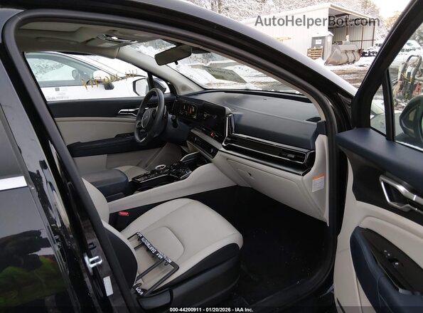 KNDPVCAG8P7030331 2023 KIA SPORTAGE HYBRID Black Вид салону спереду