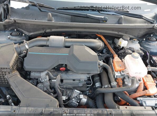 KNDPVCAG9P7014851 2023 KIA SPORTAGE HYBRID Dark Blue Вид ззаду