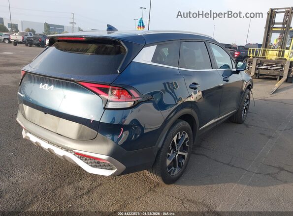KNDPVCAG9P7014851 2023 KIA SPORTAGE HYBRID Dark Blue Задня права чверть