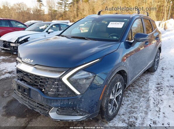 KNDPVCAGXP7108916 2023 KIA SPORTAGE HYBRID Blue Przód lewy