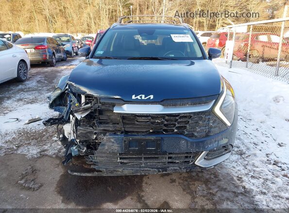 KNDPVCAGXP7108916 2023 KIA SPORTAGE HYBRID Blue Widok zestawu wskaźników