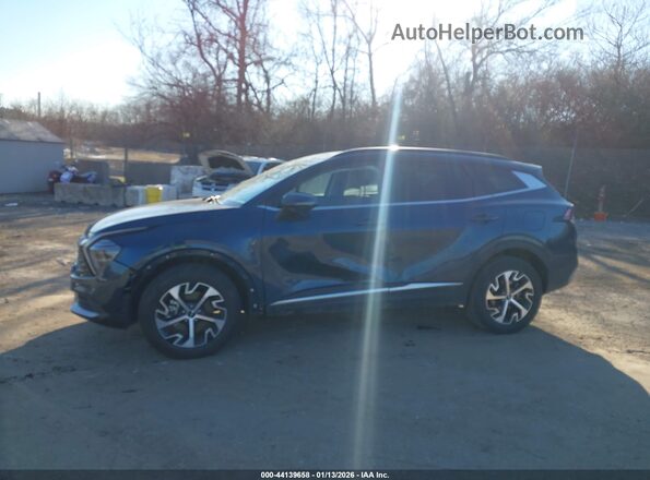 KNDPVCDG2R7128656 2024 KIA SPORTAGE HYBRID Blue Vista frontal