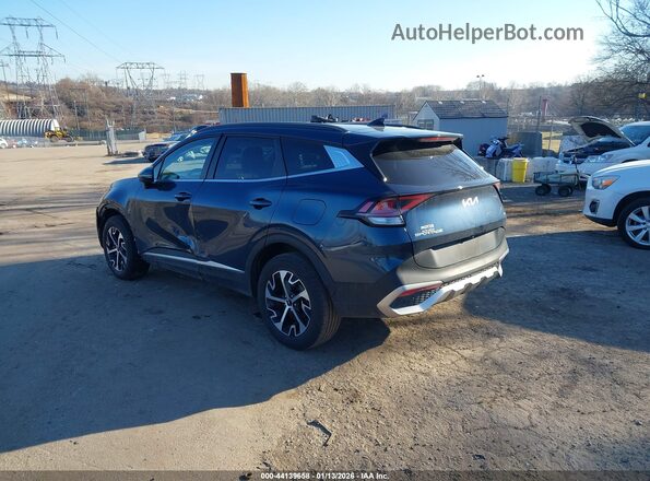 KNDPVCDG2R7128656 2024 KIA SPORTAGE HYBRID Blue Trasero izquierdo