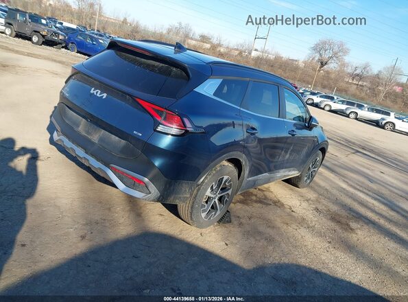 KNDPVCDG2R7128656 2024 KIA SPORTAGE HYBRID Blue Trasero derecho