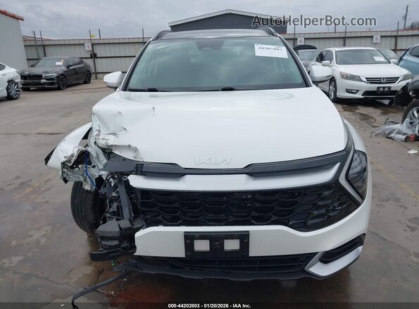 KNDPVCDG4R7128609 2024 KIA SPORTAGE HYBRID White უკანა სალონის ხედი