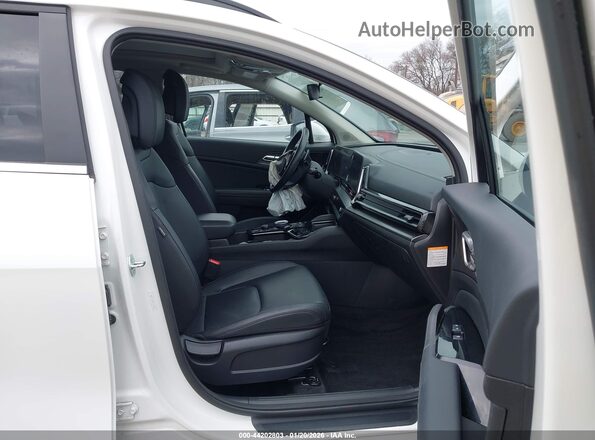 KNDPVCDG4R7128609 2024 KIA SPORTAGE HYBRID White წინა სალონის ხედი