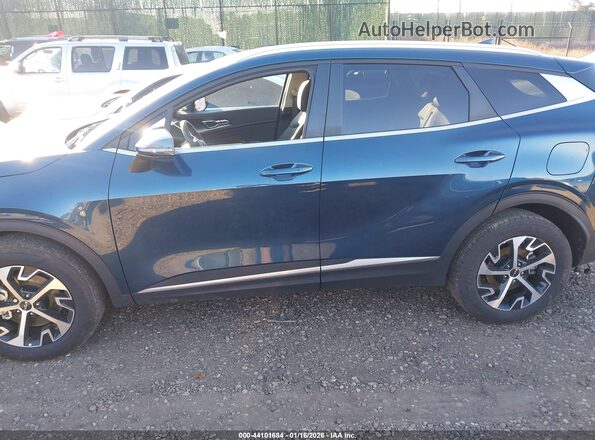 KNDPVCDG5S7232841 2025 KIA SPORTAGE HYBRID Blue Սալոնի 360 աստիճան տեսք