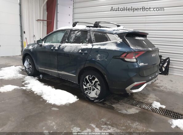 KNDPVCDG8S7217301 2025 KIA SPORTAGE HYBRID Blue Հետևի ձախ