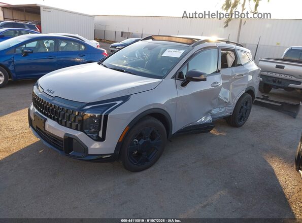 KNDPVDDG7T7267310 2026 KIA SPORTAGE HYBRID Серый Передняя левая четверть