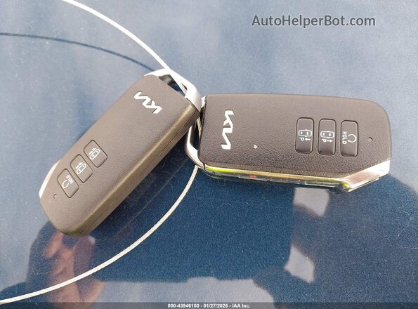 KNDPXCAG5P7076483 2023 KIA SPORTAGE HYBRID Dark Blue წინა პანელის ხედი