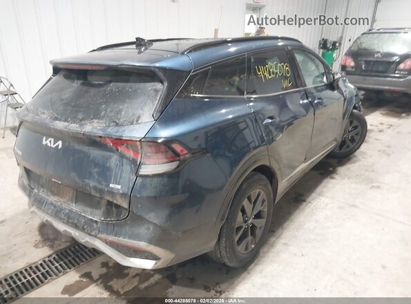 KNDPXCDGXS7244445 2025 KIA SPORTAGE HYBRID Blue უკანა მარჯვენა