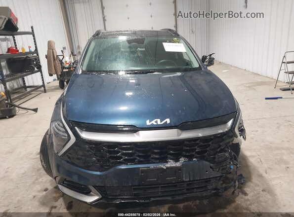 KNDPXCDGXS7244445 2025 KIA SPORTAGE HYBRID Blue ხელსაწყოთა პანელის ხედი