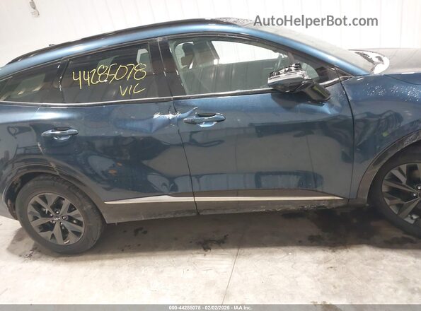 KNDPXCDGXS7244445 2025 KIA SPORTAGE HYBRID Blue უკანა სალონის ხედი