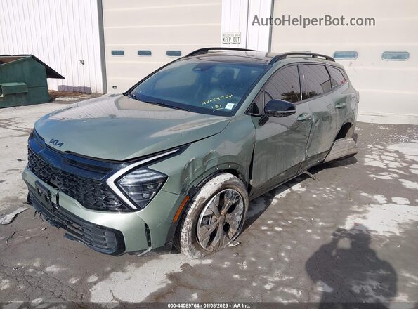 KNDPYDDH1S7253529 2025 KIA SPORTAGE PLUG-IN HYBRID Green Передня ліва чверть