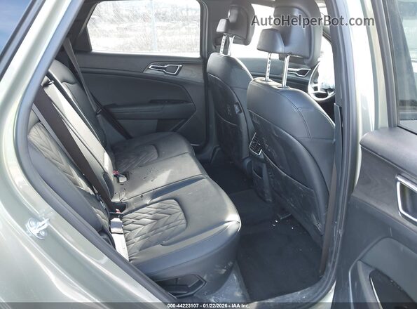 KNDPYDDH5S7253341 2025 KIA SPORTAGE PLUG-IN HYBRID Green Vista de la etiqueta del VIN