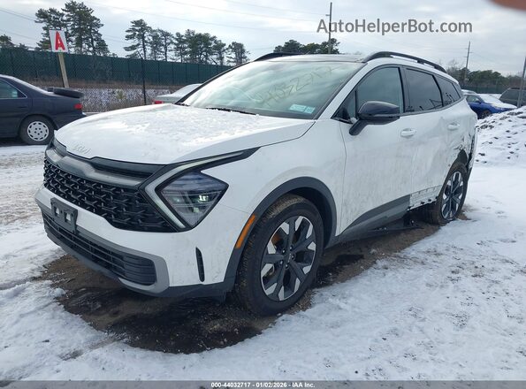 KNDPYDDH8R7146522 2024 KIA SPORTAGE PLUG-IN HYBRID White წინა მარცხენა ხედი სამი მეოთხედიდან