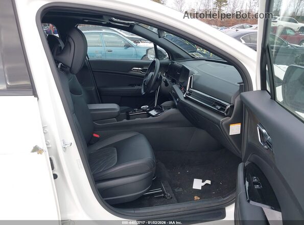 KNDPYDDH8R7146522 2024 KIA SPORTAGE PLUG-IN HYBRID White წინა სალონის ხედი