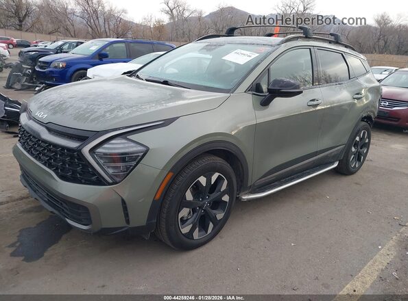 KNDPYDDH8R7150246 2024 KIA SPORTAGE PLUG-IN HYBRID Green Передня ліва чверть
