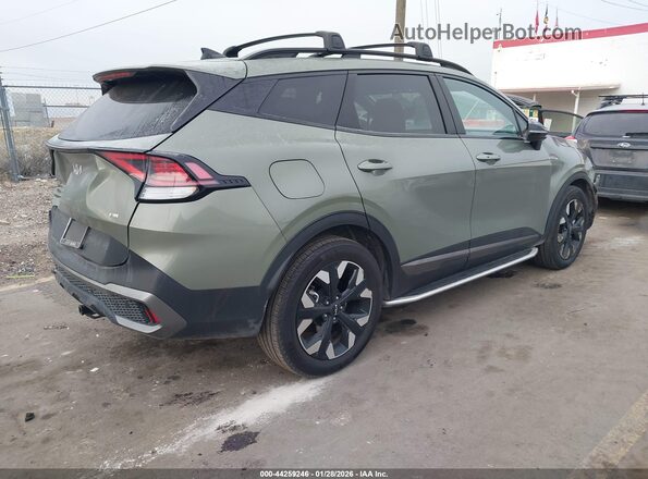 KNDPYDDH8R7150246 2024 KIA SPORTAGE PLUG-IN HYBRID Green Задня права чверть