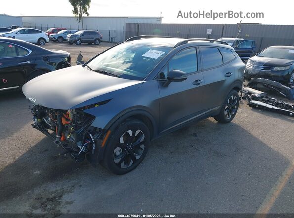 KNDPZDAH5P7073706 2023 KIA SPORTAGE PLUG-IN HYBRID Gray Przód lewy