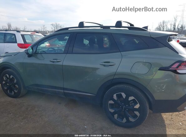 KNDPZDAH5P7107000 2023 KIA SPORTAGE PLUG-IN HYBRID Green Սալոնի 360 աստիճան տեսք