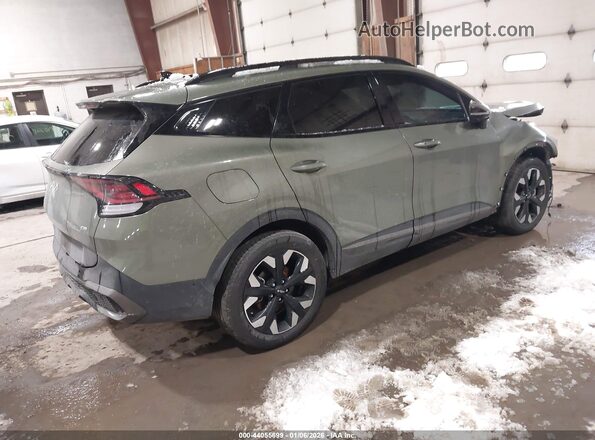 KNDPZDDH2R7169727 2024 KIA SPORTAGE PLUG-IN HYBRID Green Trasero derecho
