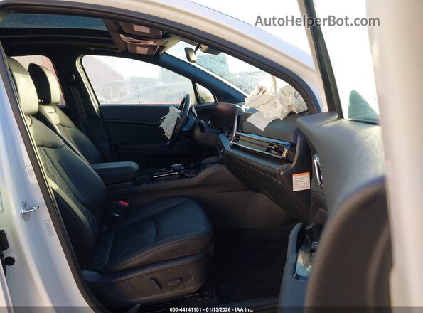 KNDPZDDHXS7250710 2025 KIA SPORTAGE PLUG-IN HYBRID White Սալոնի դիմացի տեսք