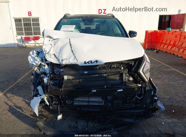 KNDPZDDHXS7250710 2025 KIA SPORTAGE PLUG-IN HYBRID White Դիմացի տեսք