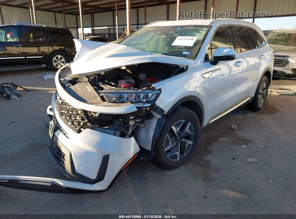 KNDRG4LG3N5113518 2022 KIA SORENTO HYBRID White 