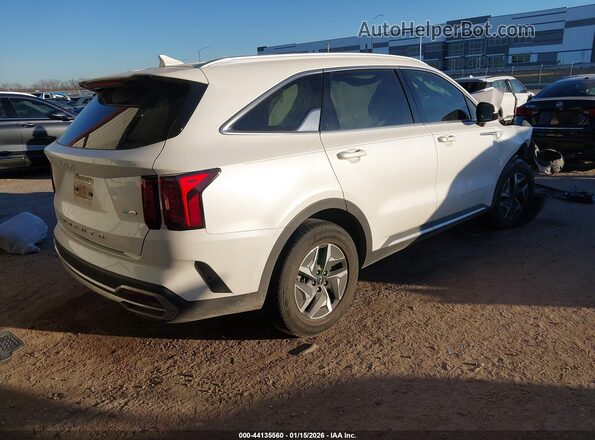 KNDRG4LG3N5113518 2022 KIA SORENTO HYBRID White 