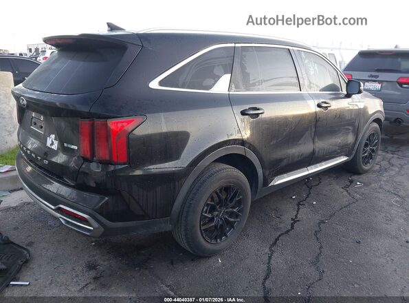 KNDRG4LGXM5054000 2021 KIA SORENTO HYBRID Black Հետևի աջ