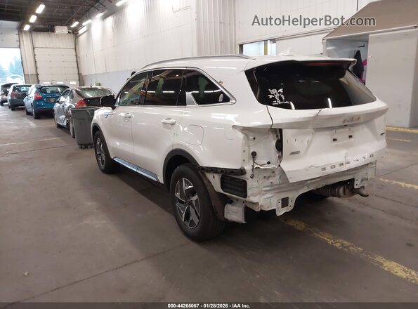 KNDRGDLGXN5123799 2022 KIA SORENTO HYBRID White 