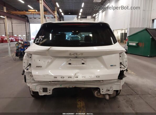 KNDRGDLGXN5123799 2022 KIA SORENTO HYBRID White 