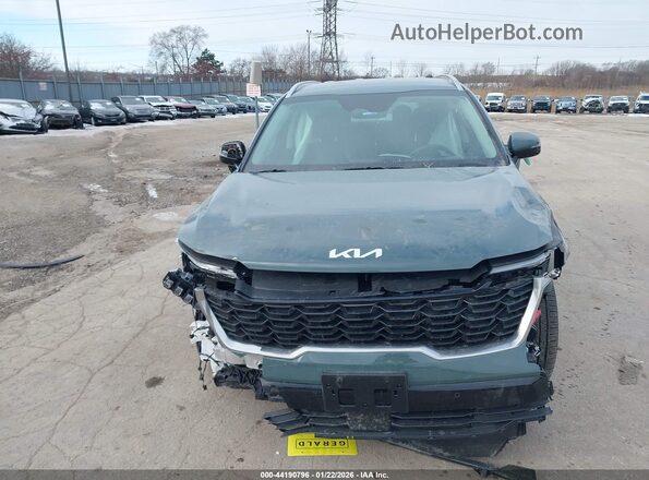 KNDRH4JG0S5418826 2025 KIA SORENTO Green Widok wnętrza z tyłu