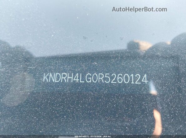 KNDRH4LG0R5260124 2024 KIA SORENTO HYBRID Gray Вид підкапотного простору