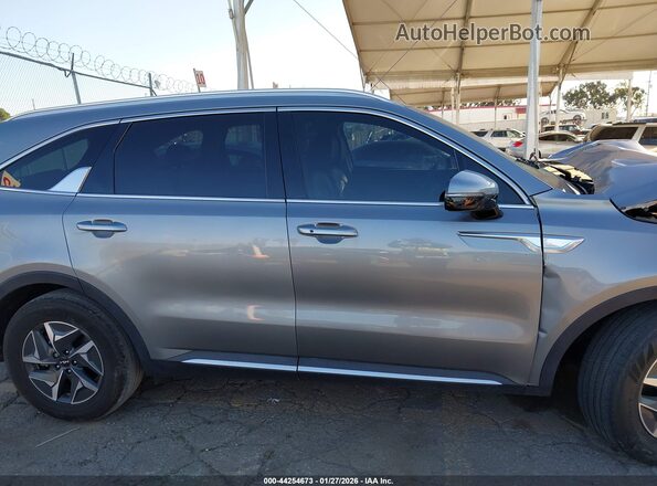 KNDRH4LG5P5141434 2023 KIA SORENTO HYBRID Gray Widok zestawu wskaźników