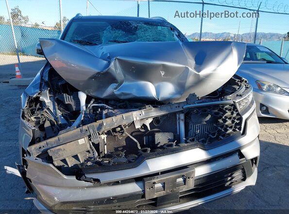 KNDRH4LG5P5141434 2023 KIA SORENTO HYBRID Gray Widok z przodu