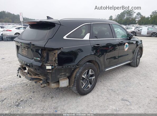 KNDRH4LG6M5019046 2021 KIA SORENTO HYBRID Черный Задняя правая четверть