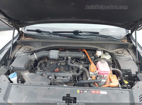 KNDRH4LG6M5019046 2021 KIA SORENTO HYBRID Черный Вид сзади