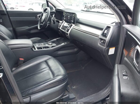 KNDRH4LG6M5019046 2021 KIA SORENTO HYBRID Черный Вид салона спереди