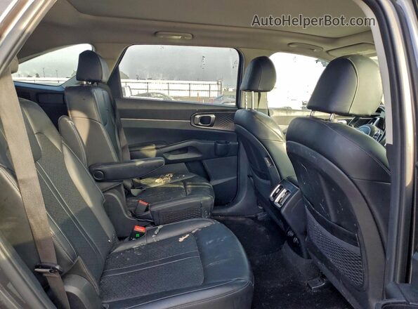 KNDRH4LG8M5044899 2021 KIA SORENTO Gray Սալոնի հետևի տեսք
