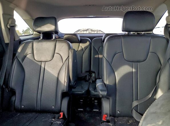KNDRH4LG8M5044899 2021 KIA SORENTO Gray Հետևի նստատեղերի տեսք