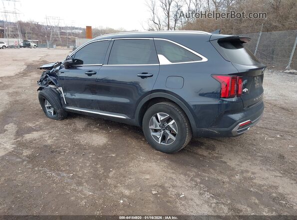 KNDRH4LG9M5045222 2021 KIA SORENTO HYBRID Blue უკანა მარცხენა