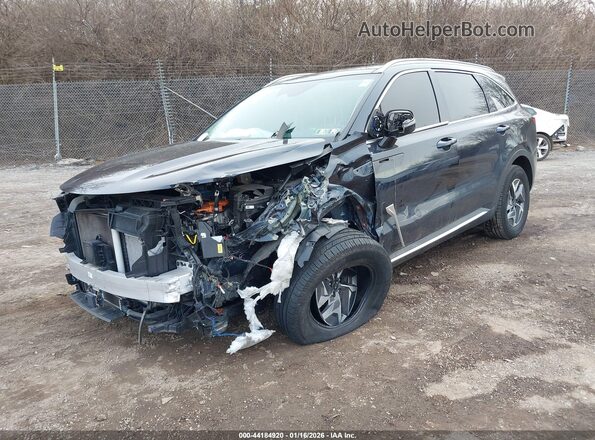 KNDRH4LG9M5045222 2021 KIA SORENTO HYBRID Blue წინა ხედი