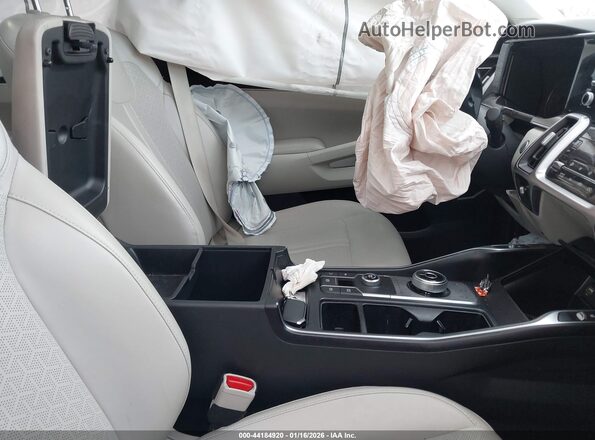 KNDRH4LG9M5045222 2021 KIA SORENTO HYBRID Blue წინა სალონის ხედი