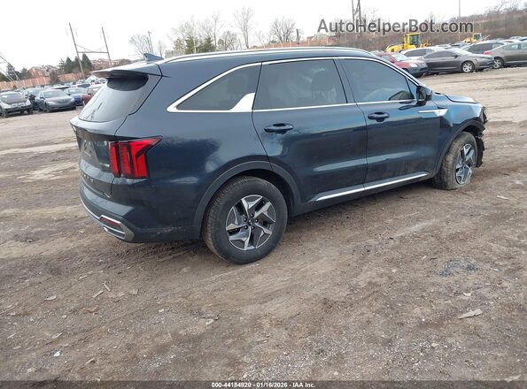 KNDRH4LG9M5045222 2021 KIA SORENTO HYBRID Blue უკანა მარჯვენა